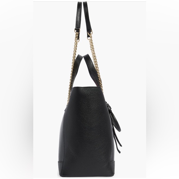 🎸VALENTINO BY MARIO VALENTINO 🎸🔥NWT🔥Sophie Medallion Leather Tote Bag - Picture 3 of 15